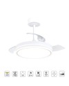 STAR  S * VENTILADOR PEQUEÑO LED - BLANCO